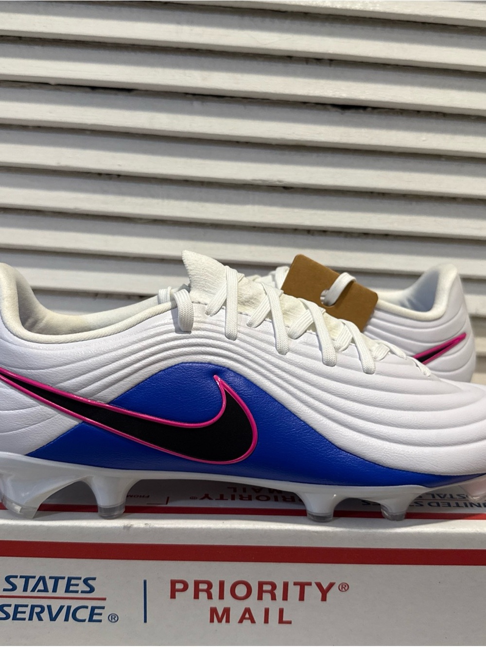 New Nike Tiempo Maestro Academy MG Soccer Cleats White Men's Size 10 IB1600-146